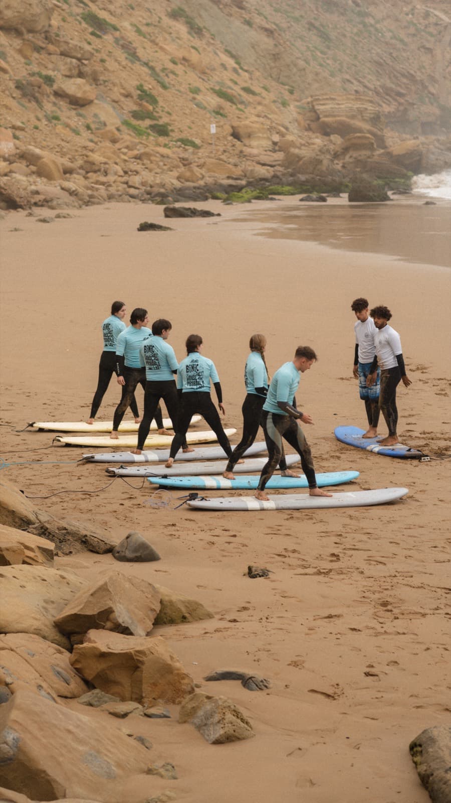 Surf house i plaże w Taghazout